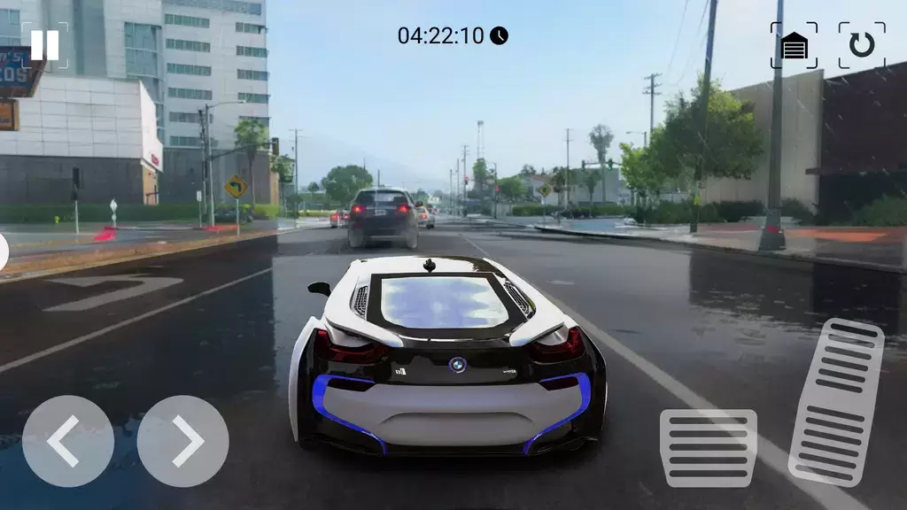 Driver BMW I8 Night City Racer Скриншот 1