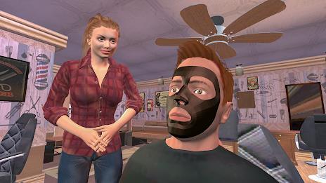 Barber Shop-Hair Cutting Game Скриншот 2