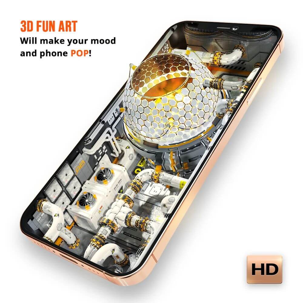 Wave Live Wallpapers Maker 3D應用截圖第2張