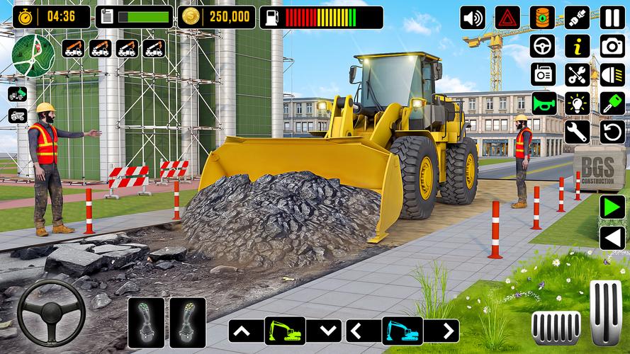 City Road Construction Games Скриншот 2