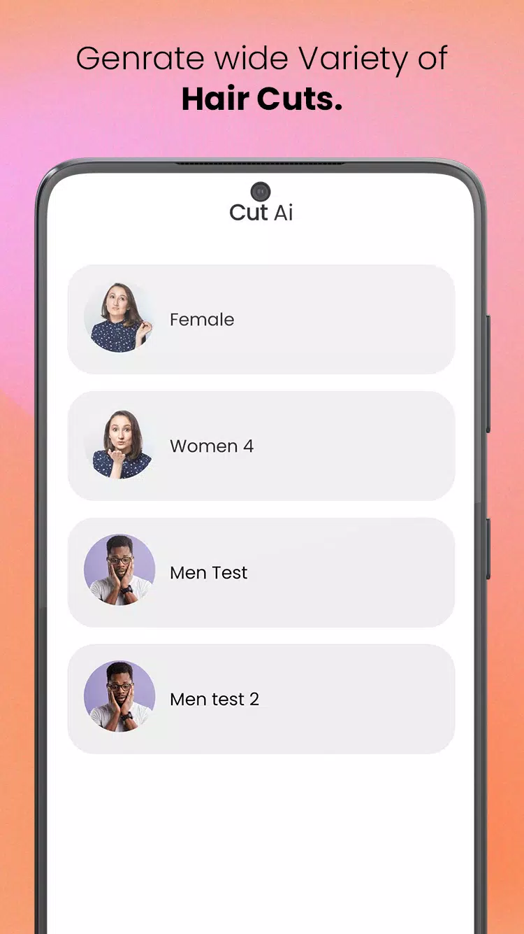 CutAI - AI Hair Style Changer Скриншот 2