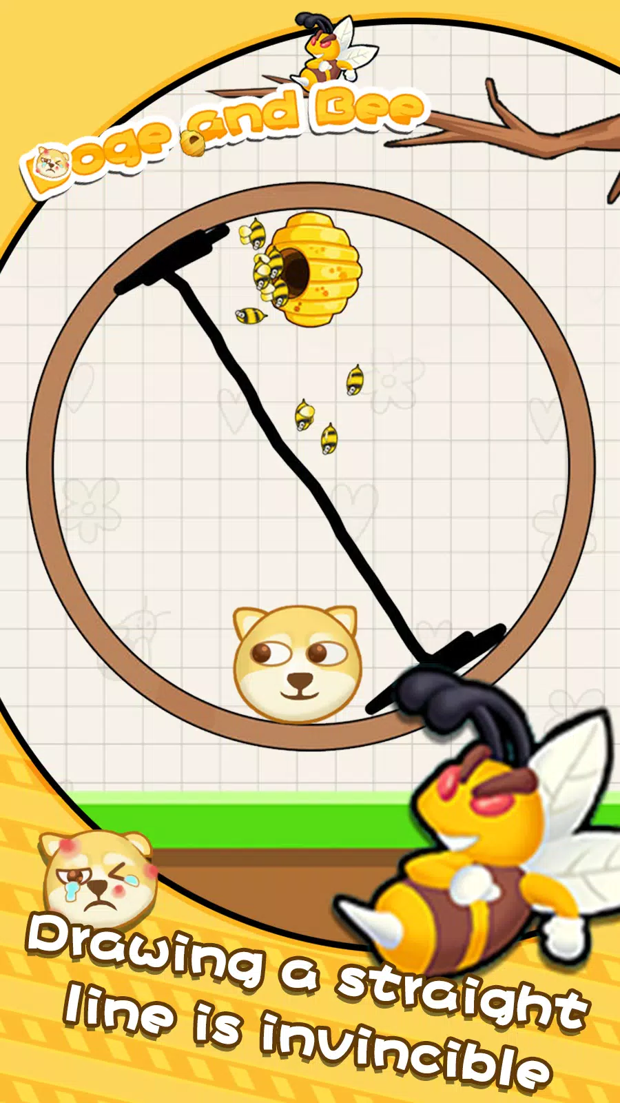 Doge and Bee Captura de tela 1