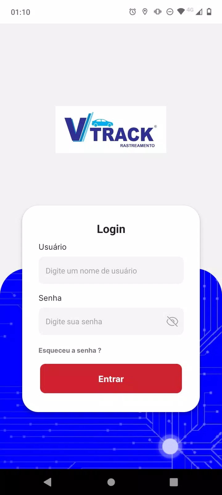 Vtrack Rastreamento Capture d'écran 1