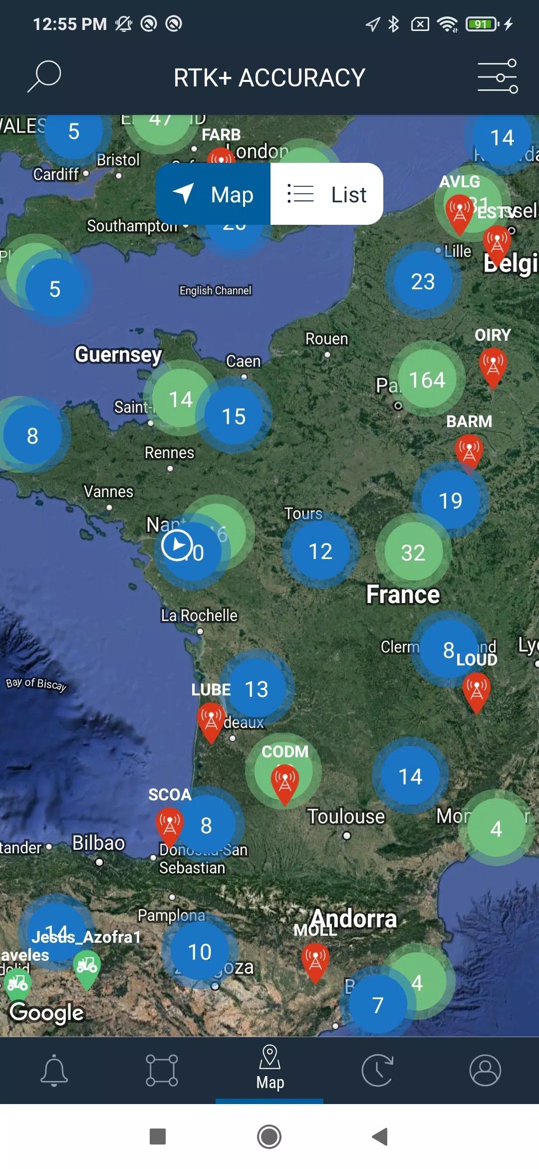 Raven RTK+ ACCURACY Capture d'écran 2