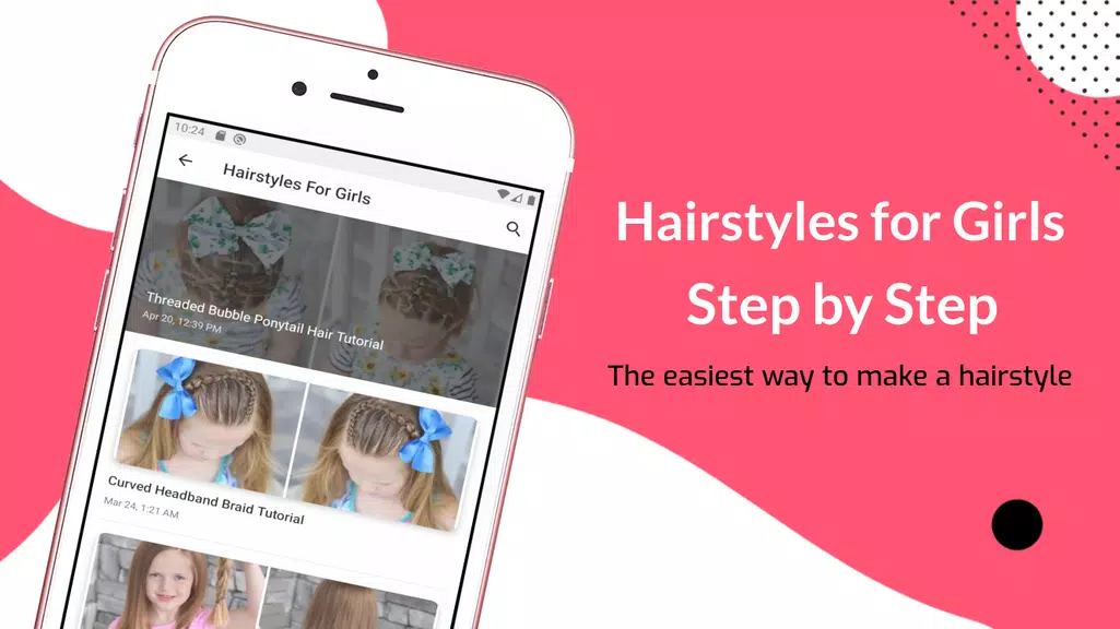 Hairstyles for Girls スクリーンショット 2