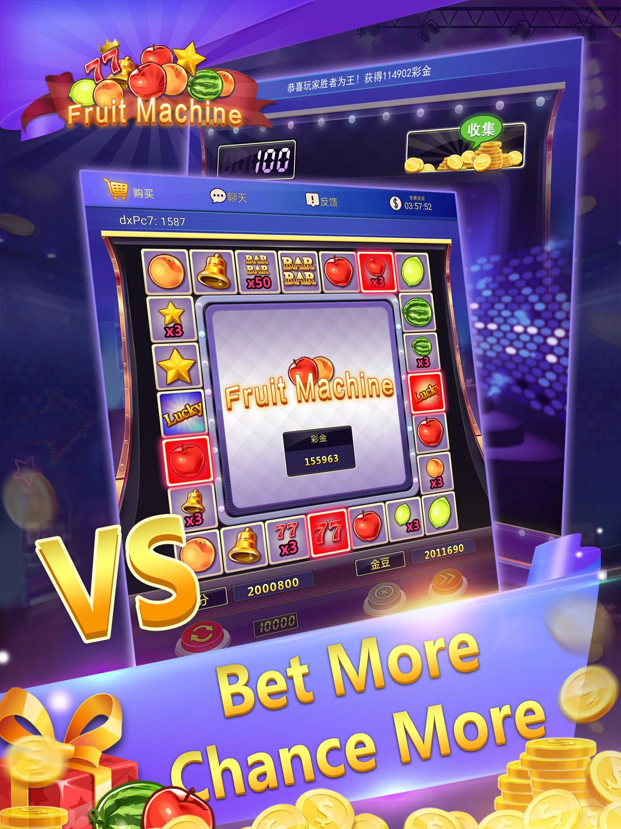 Fruit Machine - Mario Slots Скриншот 1