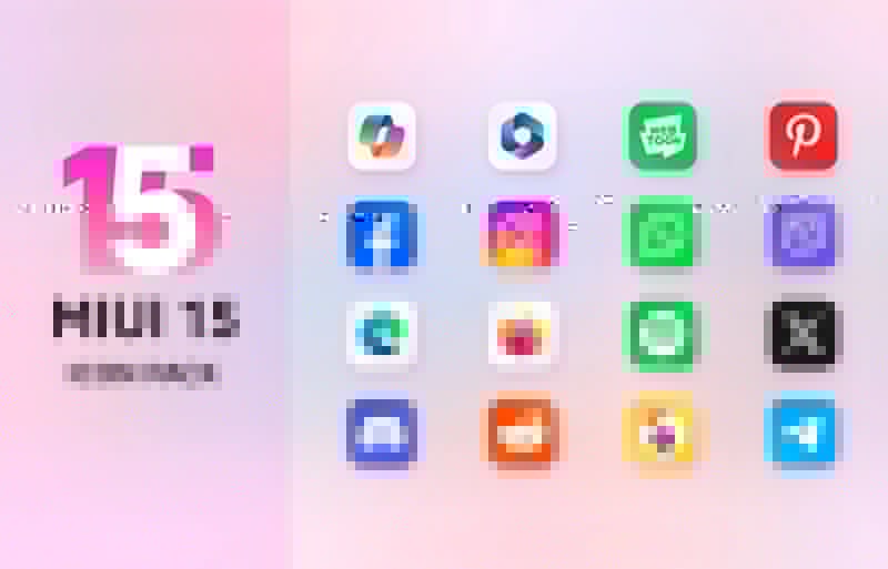 Mi15 Icon Pack ဖန်သားပြင်ဓာတ်ပုံ 2