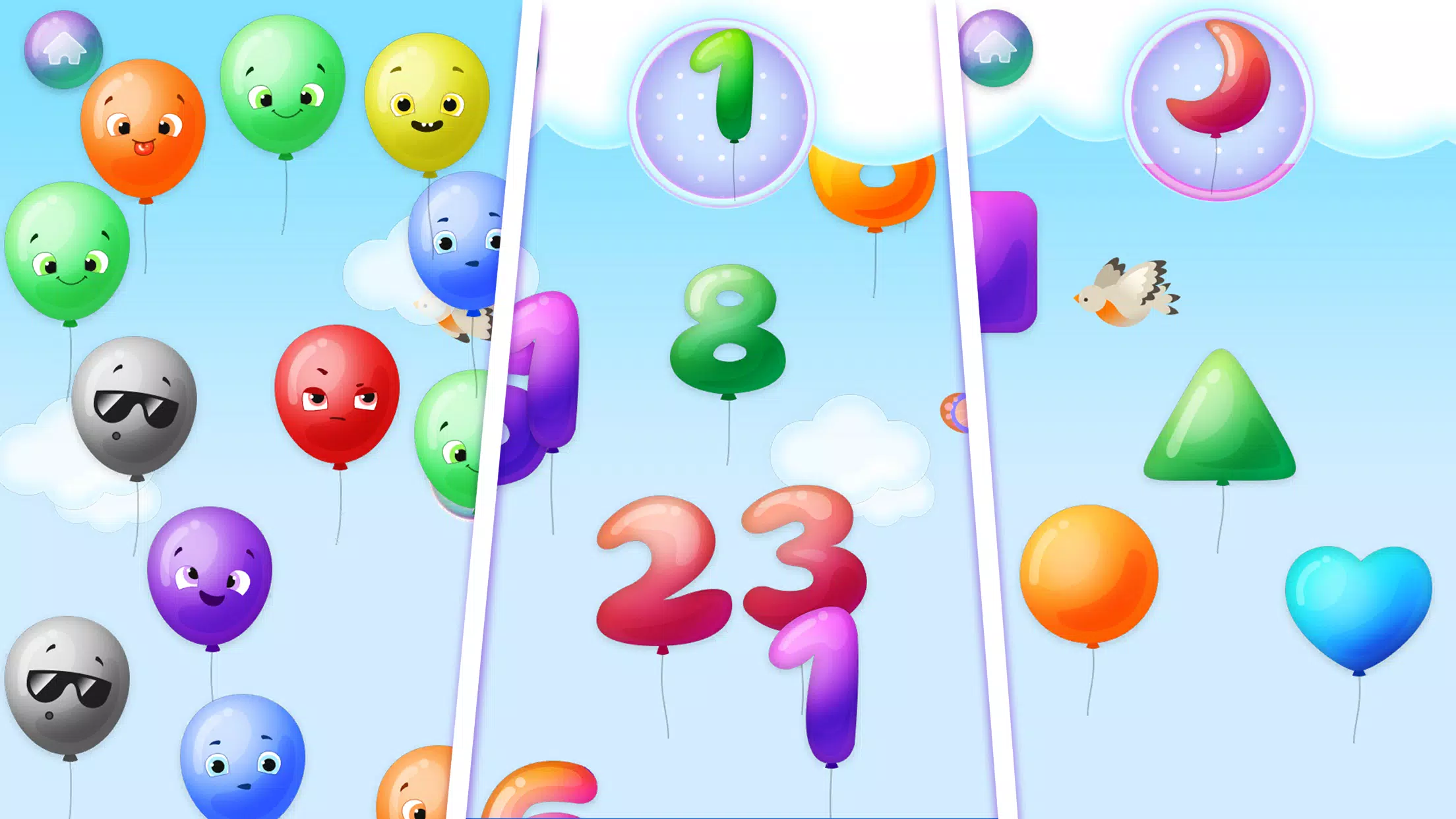 Baby Balloons pop Скриншот 2