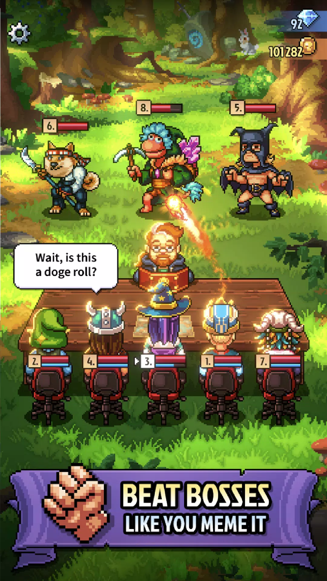 Knights of Pen and Paper 3 Скриншот 1
