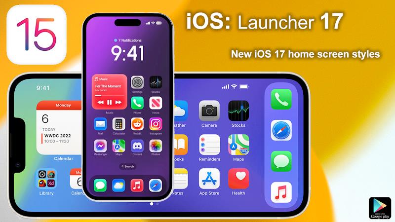 Theme For iPhone 15 iOS 17 New Скриншот 2