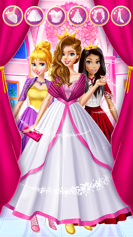 Dress Up Royal Princess Doll Скриншот 2