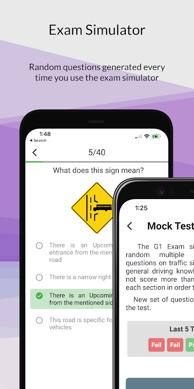 Ontario G1 Test Prep 2023 ဖန်သားပြင်ဓာတ်ပုံ 1