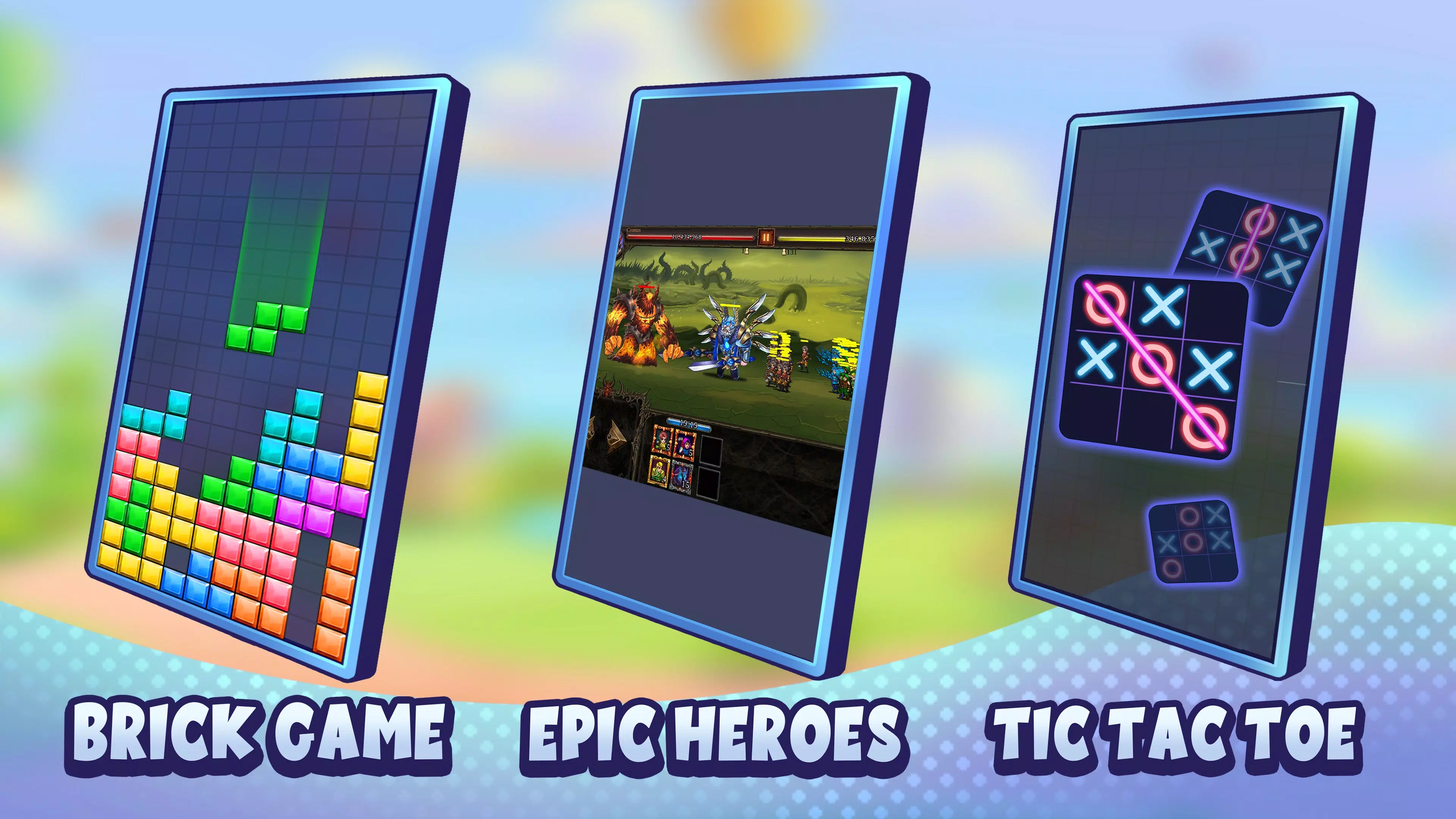 Hero War & 101 classic games應用截圖第1張