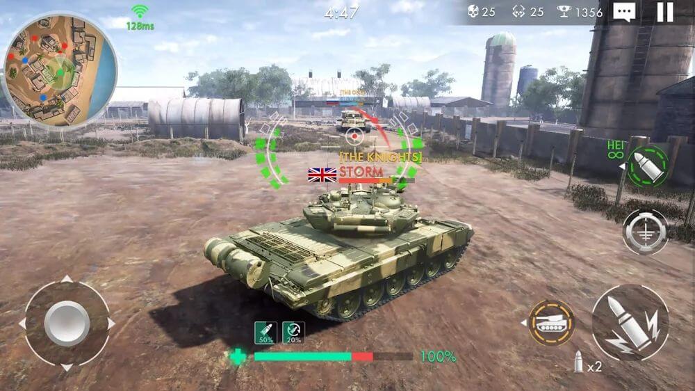 Tank Warfare Mod Скриншот 1
