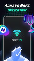 Hotspot VPN : Fast & Security ဖန်သားပြင်ဓာတ်ပုံ 4
