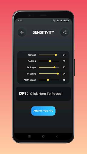 Fire Sensitivity GFX Tool应用截图第2张