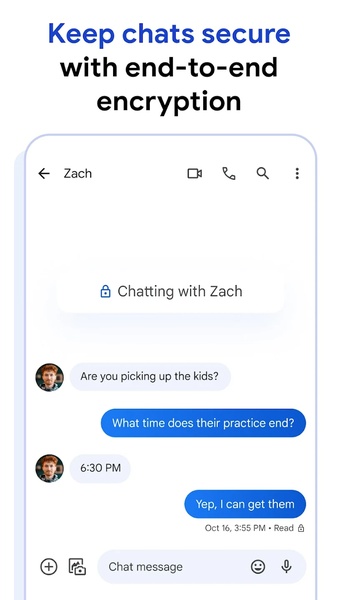 Android Messages ภาพหน้าจอ 2