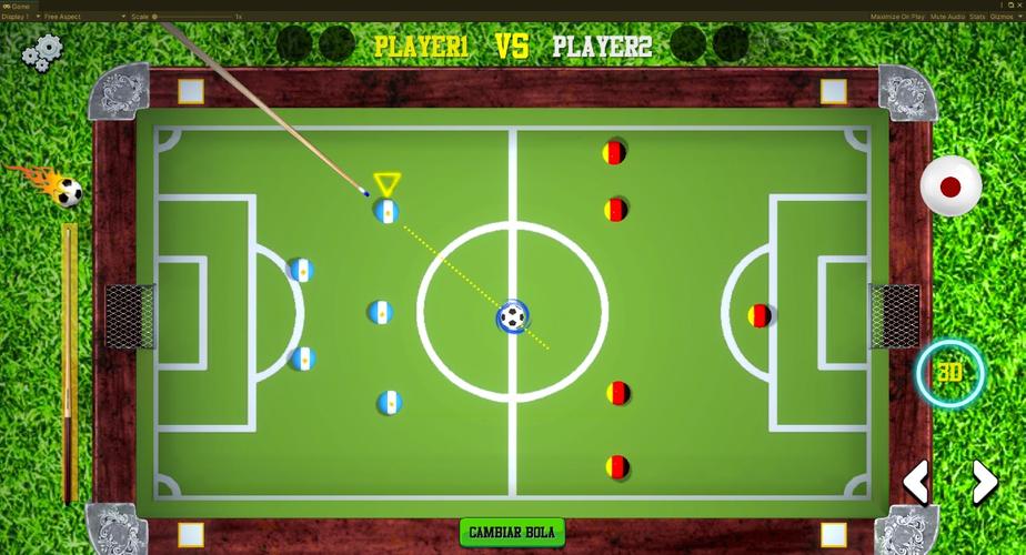 FOOTPOOL:  Soccer & billiards スクリーンショット 2