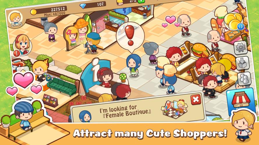 Happy Mall Story: Sim Game应用截图第3张