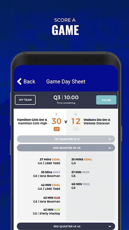 Dunedin Netball Centre應用截圖第3張