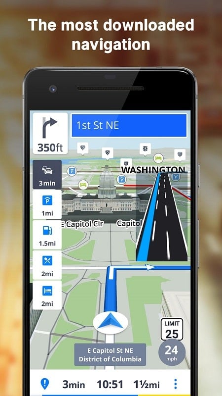 Sygic GPS Navigation & Maps Скриншот 1