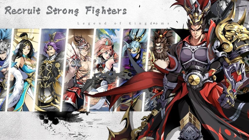 Legend of Kingdoms: Idle RPG의 장대한 전략에서 해방된 영웅들