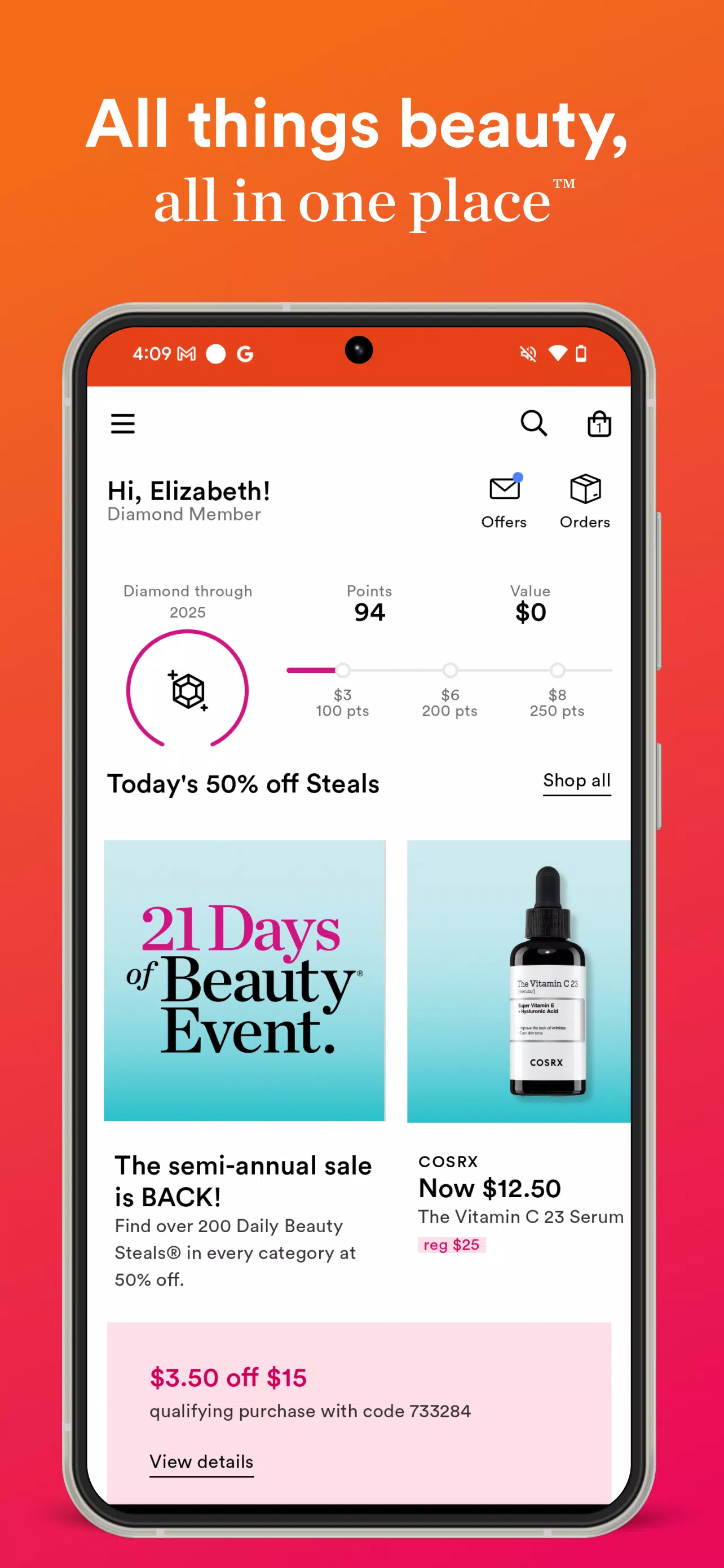 Ulta Beauty: Makeup & Skincare Скриншот 1