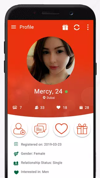 UAE Dating & Dubai Chat Скриншот 1