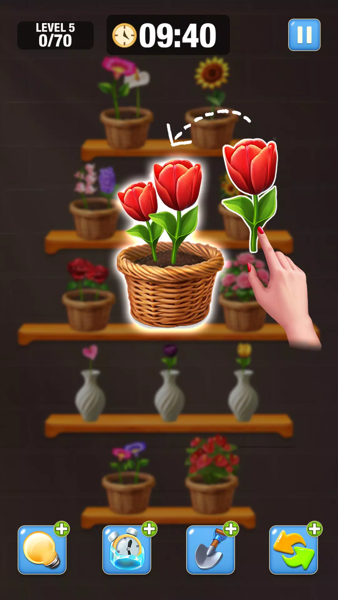 Schermata Blossom Match-Flower Sort Game 2