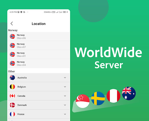Norway VPN - Norwegian IP Fast應用截圖第3張