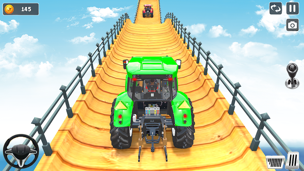 Mega Ramp Tractor Stunt Game應用截圖第1張