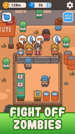 Idle Outpost: Upgrade Games スクリーンショット 1