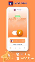 Laos VPN - Fast Private Proxy スクリーンショット 1
