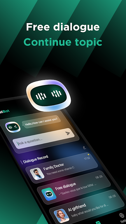 ChatBot – AI Chat Mod Ảnh chụp màn hình 2