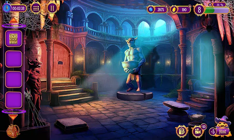 Halloween Game: Cursed Realm Tangkapan skrin 2