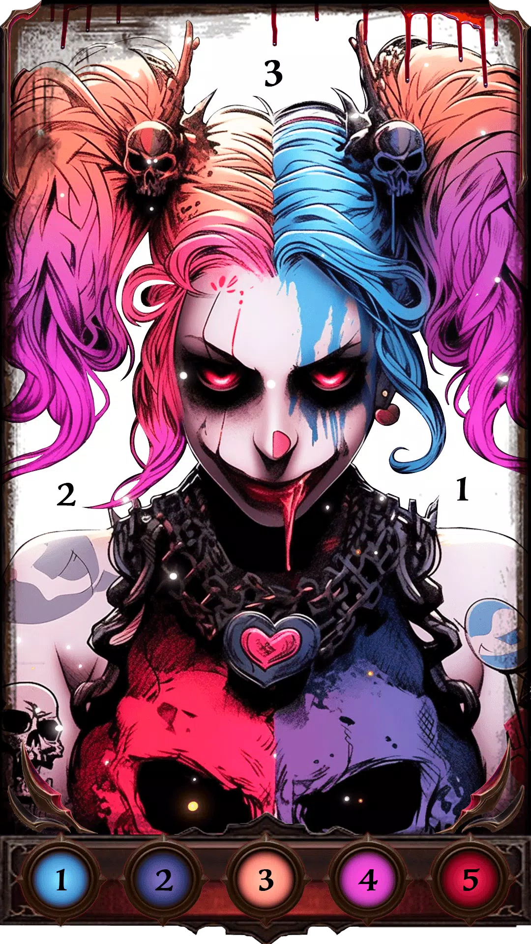 Dark, Horror Color by Number スクリーンショット 4