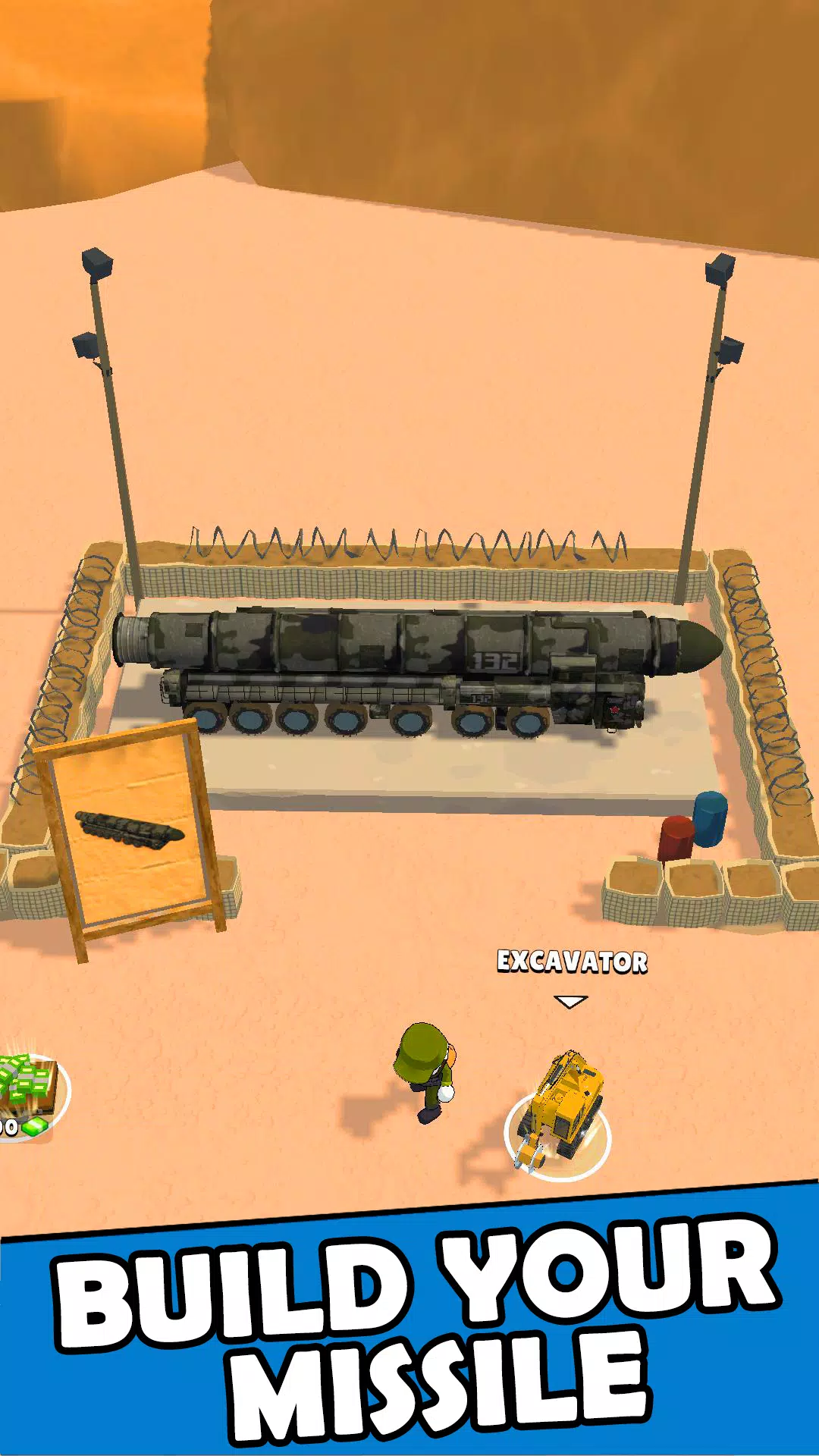 Missiles Base: Tycoon Game Screenshot 1