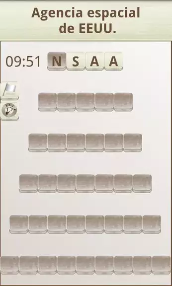Juego de Palabras en Español Ảnh chụp màn hình 1