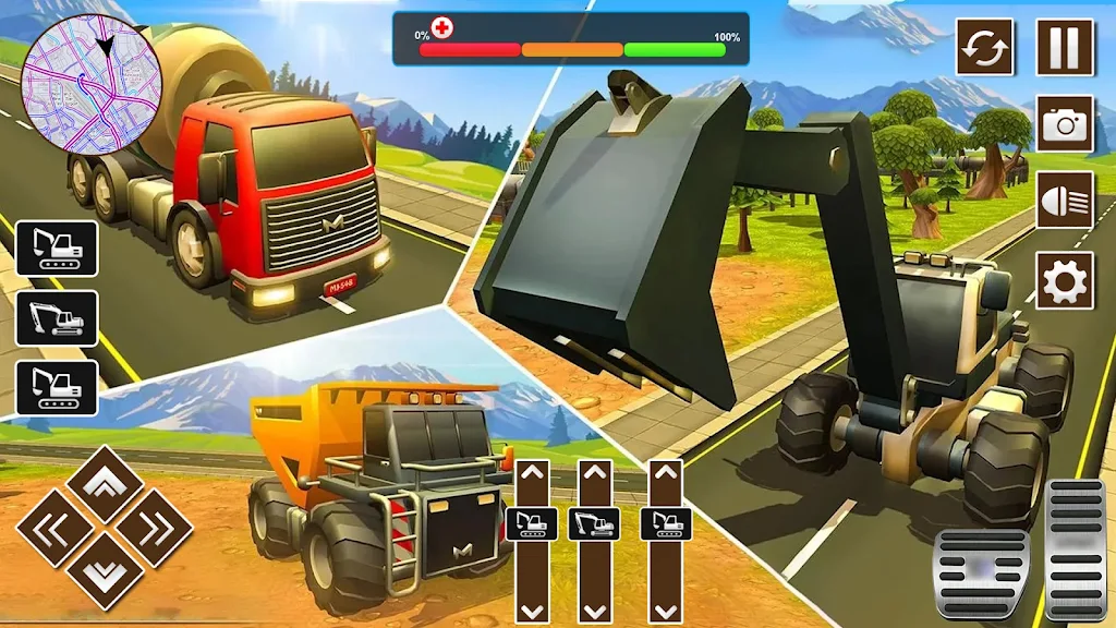 Construction Excavator Sim 3D應用截圖第1張