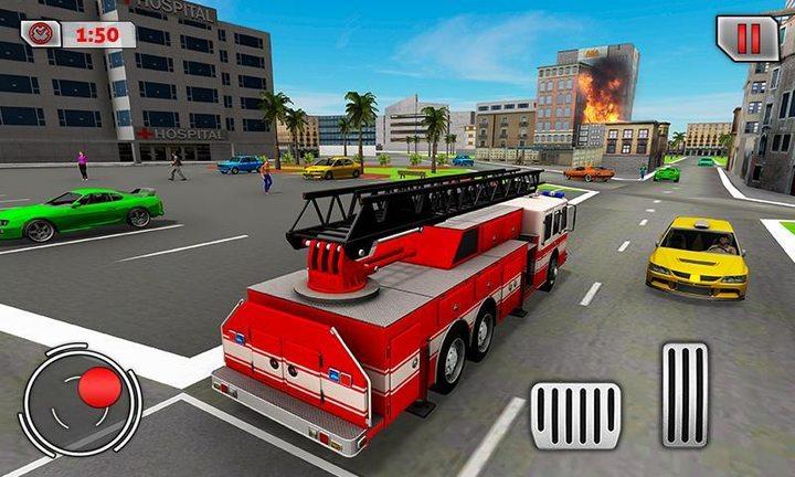 Fire Truck Games: Robot Games Screenshot 4