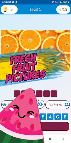 Guess the fruit name game Tangkapan skrin 4