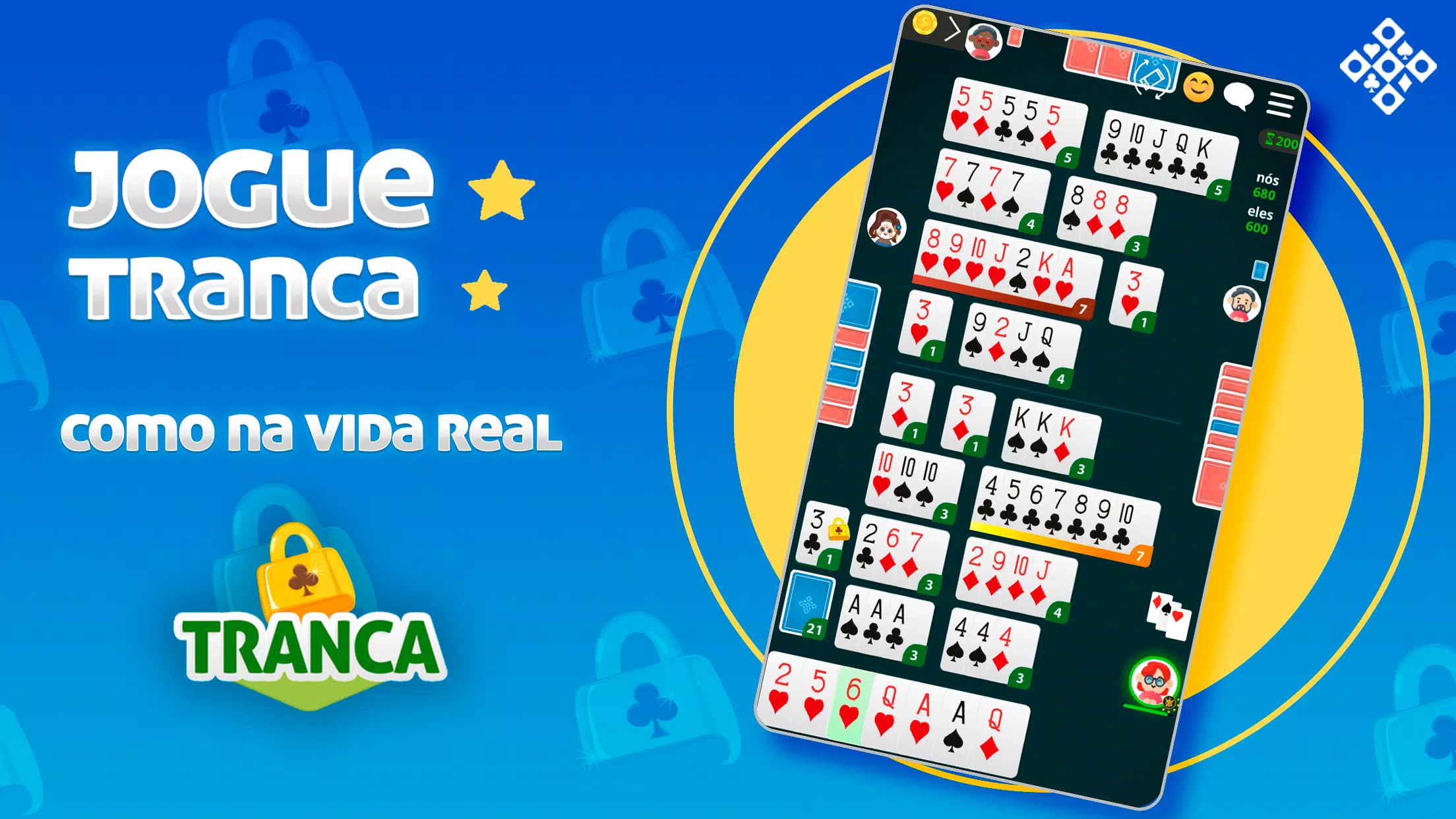 Tranca Online - Jogo de Cartas Скриншот 1