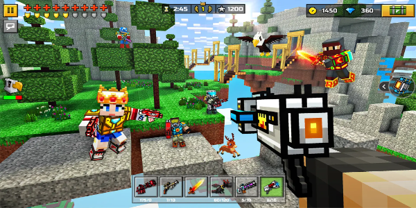 Schermata pixel gun 3d mod menu 3