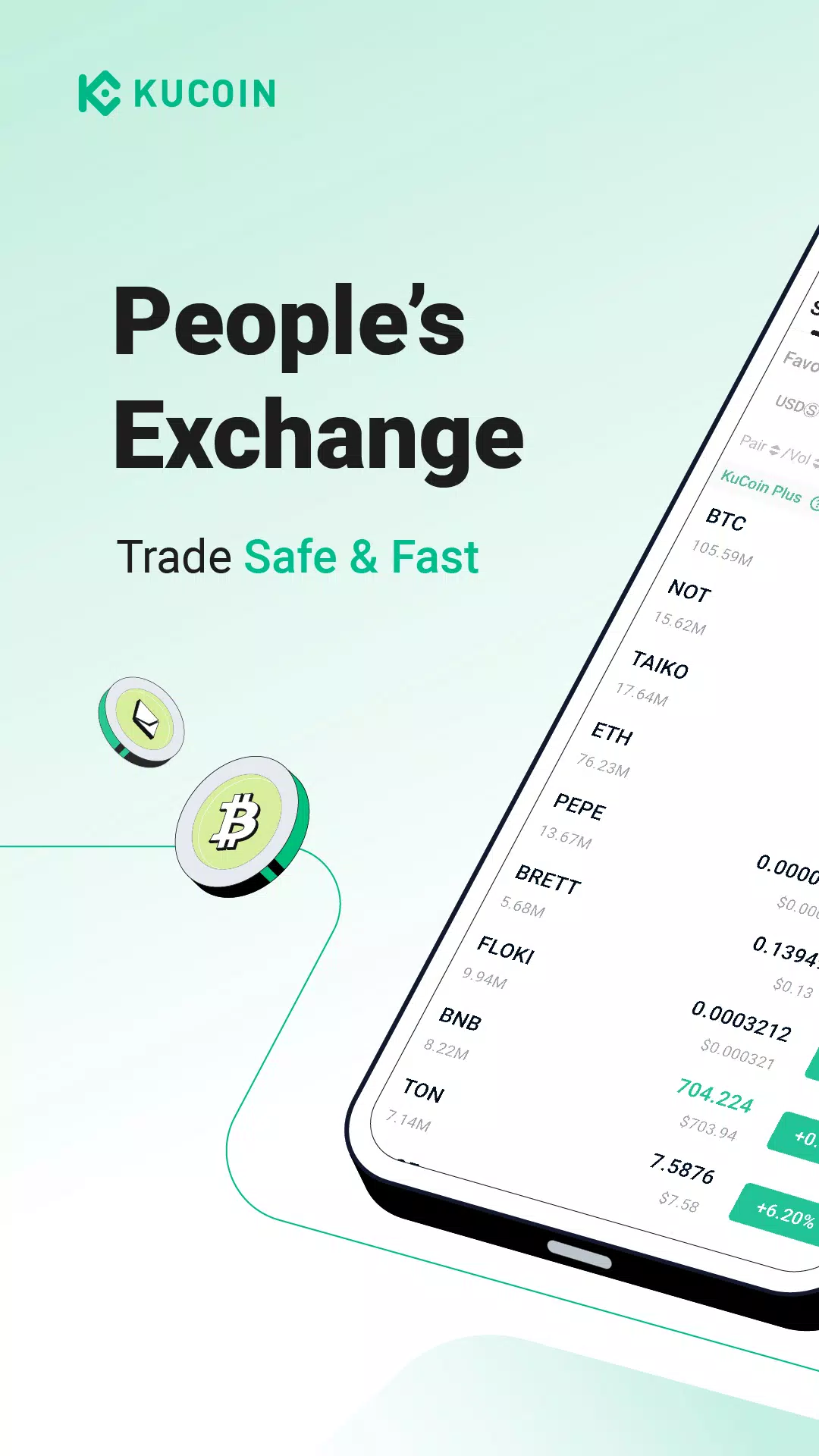 KuCoin-Compre Bitcoin e Cripto Captura de tela 1