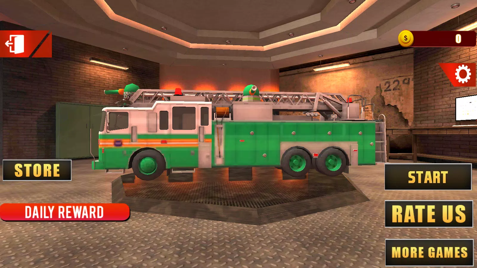 Fire Truck Simulator Rescue應用截圖第4張