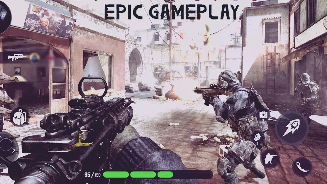 FPS Shooting Strike Game Ảnh chụp màn hình 1