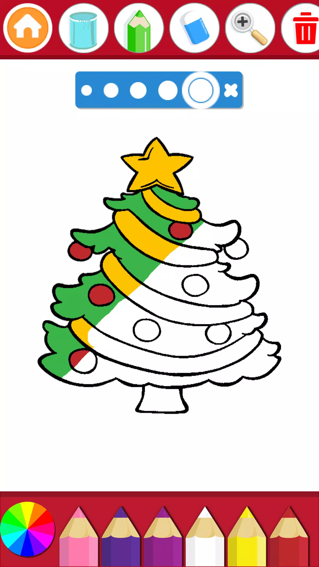 Christmas Coloring Book Скриншот 4