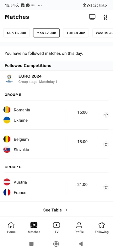 Onefootball Schermafbeelding 4