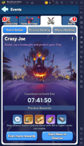Crazy Joe Event: Survival Tips and Rewards