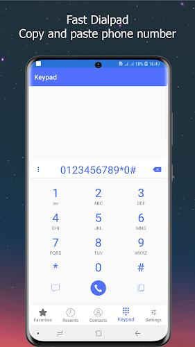 Phone Dialer - Contacts and Ca ภาพหน้าจอ 4